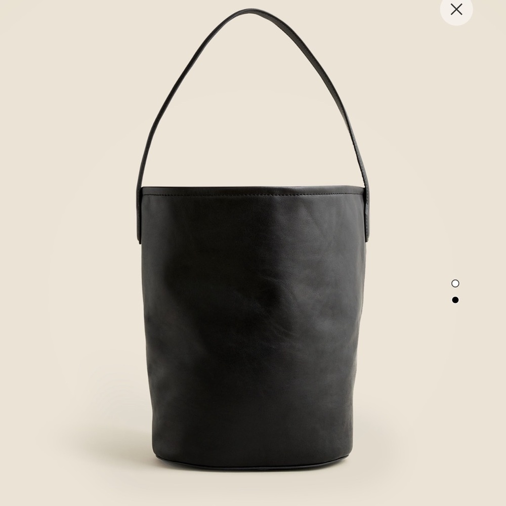 J.Crew Berkeley bucket bag in leather
